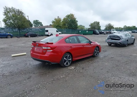 2019 Subaru Impreza 2.0I Sport z USA, uszkodzony, nr VIN 4S3GKAM67K3620357